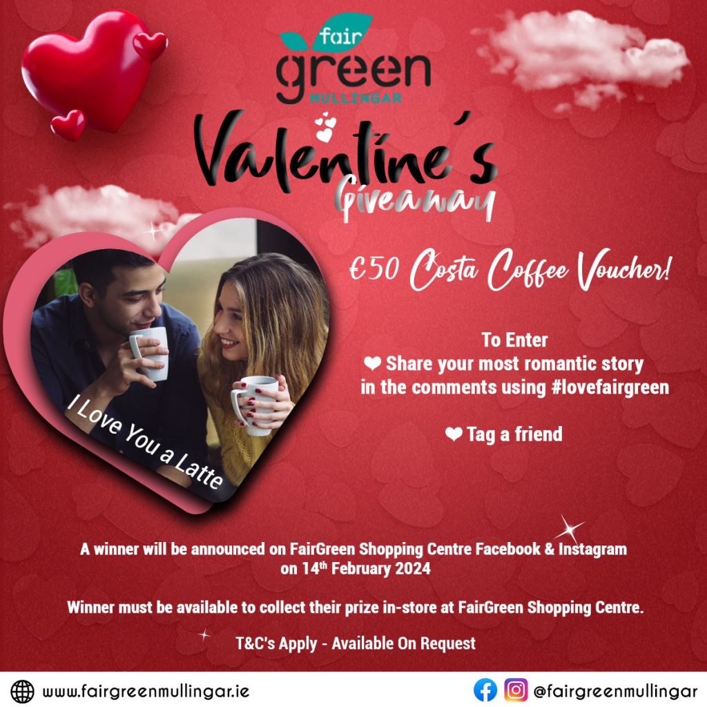 Feburary 14th: Valentine's giveaway
